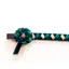 ShowQuest Skipton Browband in Bottle Green/Gold